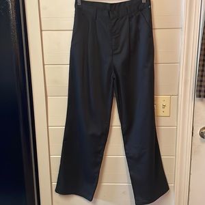 UNIF Black Pleated Dress Pants Size 27.